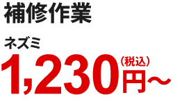消毒作業　ネズミ、ハクビシン、イタチ、アライグマ、コウモリ、アナグマ、タヌキ、ハト・害鳥　1,500円～